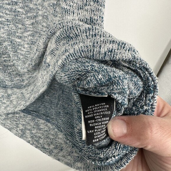 Torrid Lightweight Sweatshirt Long Sleeve Gray Teal Size 4XL - Picture 3 of 5